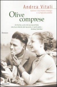 copertina del libro Olive Comprese di Andrea Vitali, ed. Garzanti