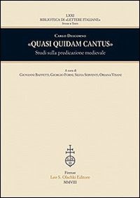 «Quasi quidam cantus». Studi sulla predicazione medievale - Delcorno Carlo - wuz.it