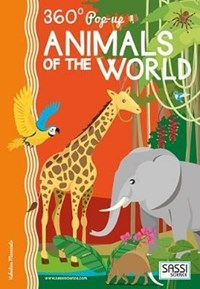 Animals of the world. Pop-up 360°. Ediz. a colori - Manuzzato Valentina - wuz.it